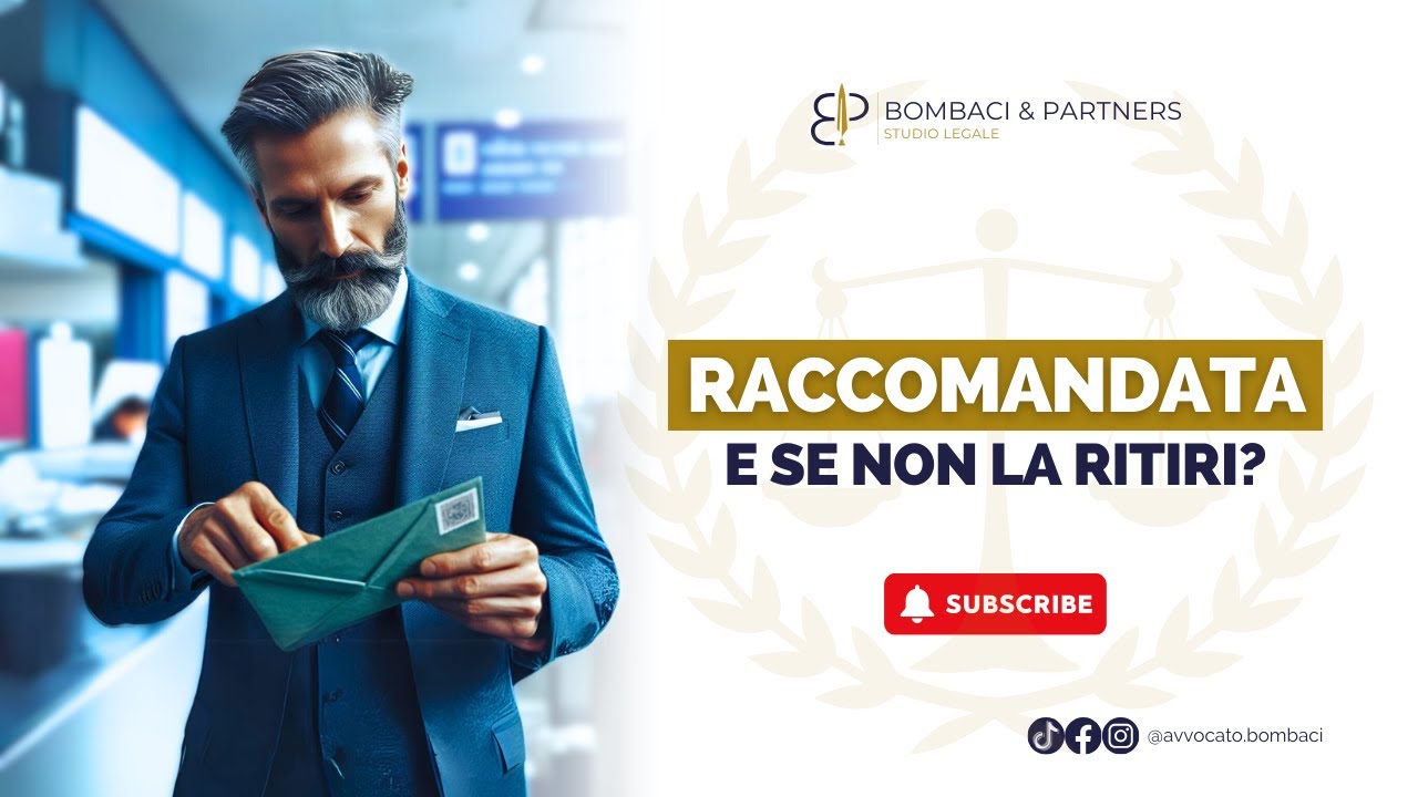 Raccomandata: e se non la ritiro? 📨