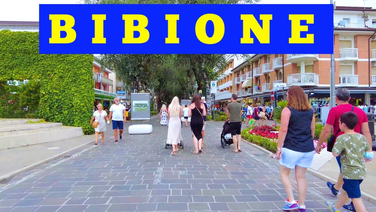 Bibione Italien - City Center Walk