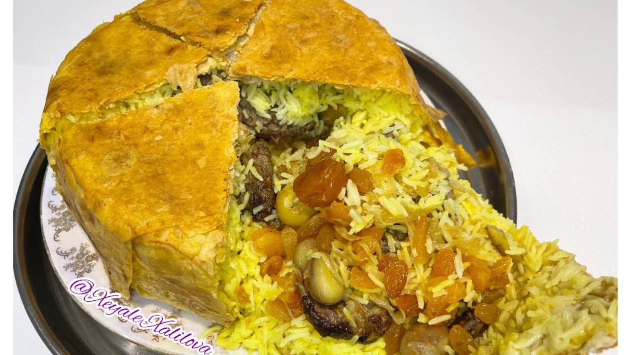 Şah Plov.Şah Plovun ən asan hazırlanma üsulu.Şah pilav tarifi.Шах Плов,Азербайджанская кухня.