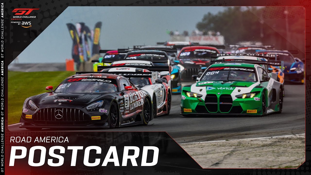 Postcard | Road America 2025 | GT World Challenge America powered by AWS