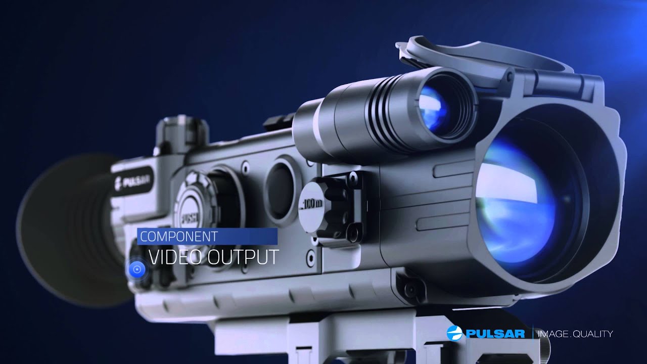 Digisight LRF Pulsar digital riflescope with integrated laser range finder