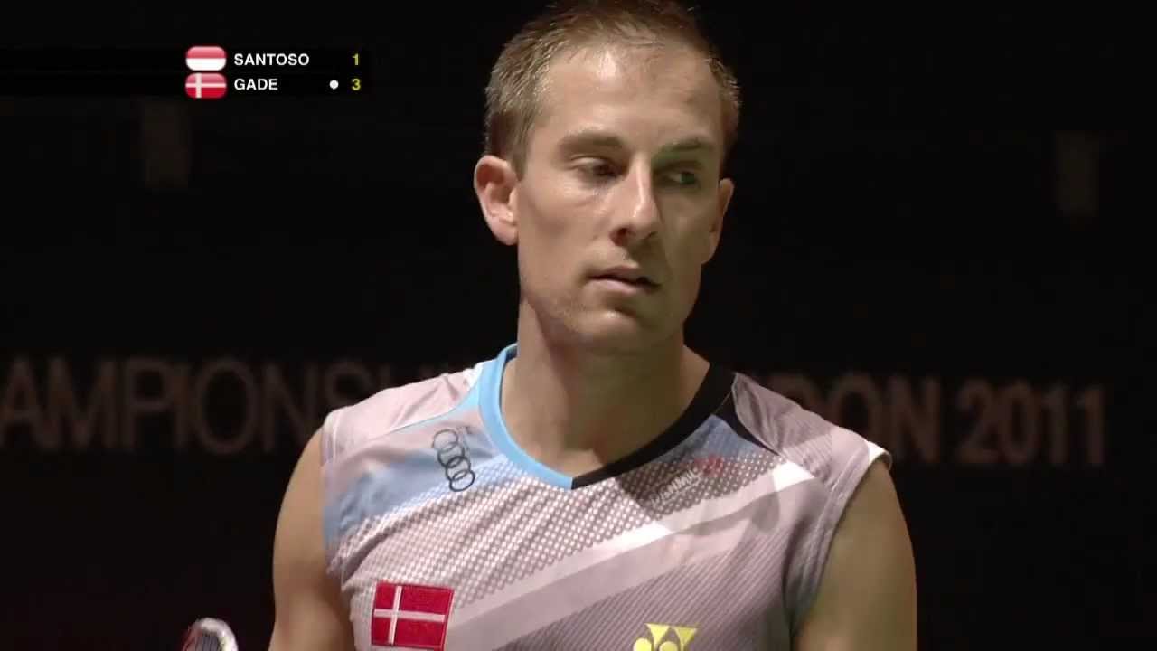 R16 - MS - S.Santoso vs  P.Gade - Yonex BWF World Champs '11