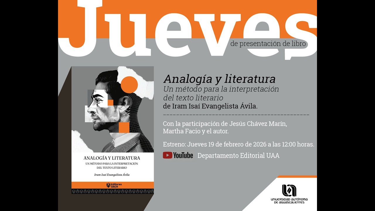 Jueves de presentación de libro: Analogía y literatura