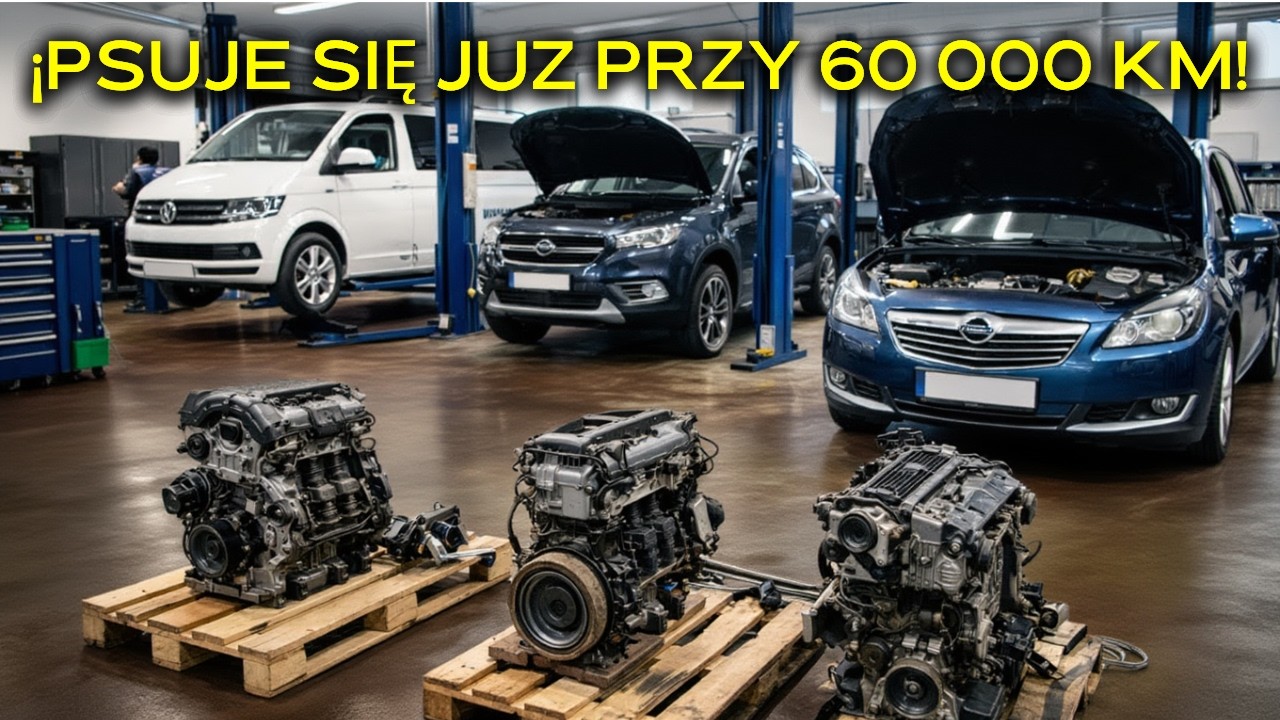 AWARIA SILNIKA GWARANTOWANA! 7 SILNIKÓW, KTÓRE NIE DOŻYWAJĄ 100 000 KM