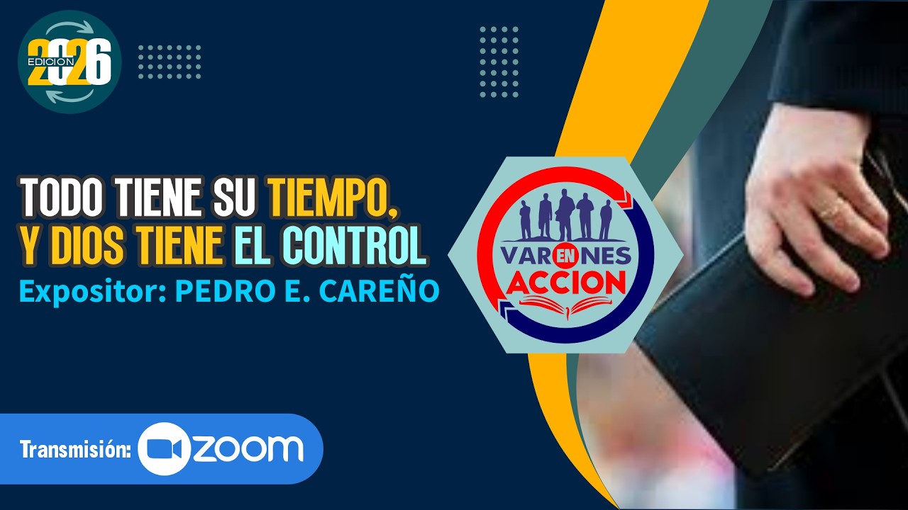TODO TIENE SU TIEMPO, Y DIOS TIENE EL CONTROL, PEDRO, ELIAS CARREÑO