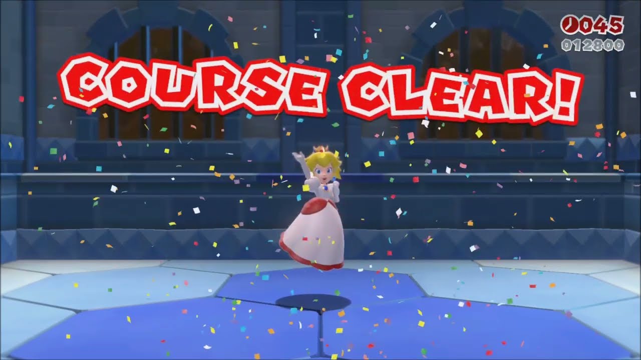 Super Mario 3D World - World Castle-C Fire Bros. Hideout#4 (Only 1 ⭐ Star on this level)