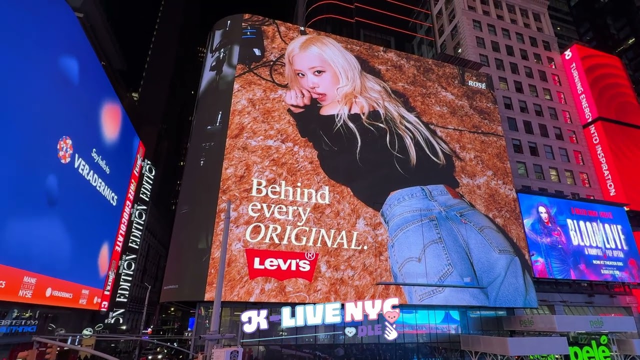 aespa, ATEEZ, BLACKPINK, ROSÉ, BOYNEXTDOOR, IVE 뉴욕 타임스퀘어 광고 NY Times Square billboard ads 2026.02.27