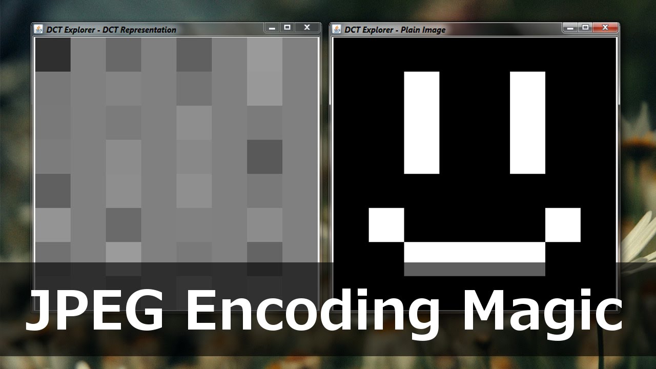JPEG Encoding Magic & Discrete Cosine Transform (DCT)