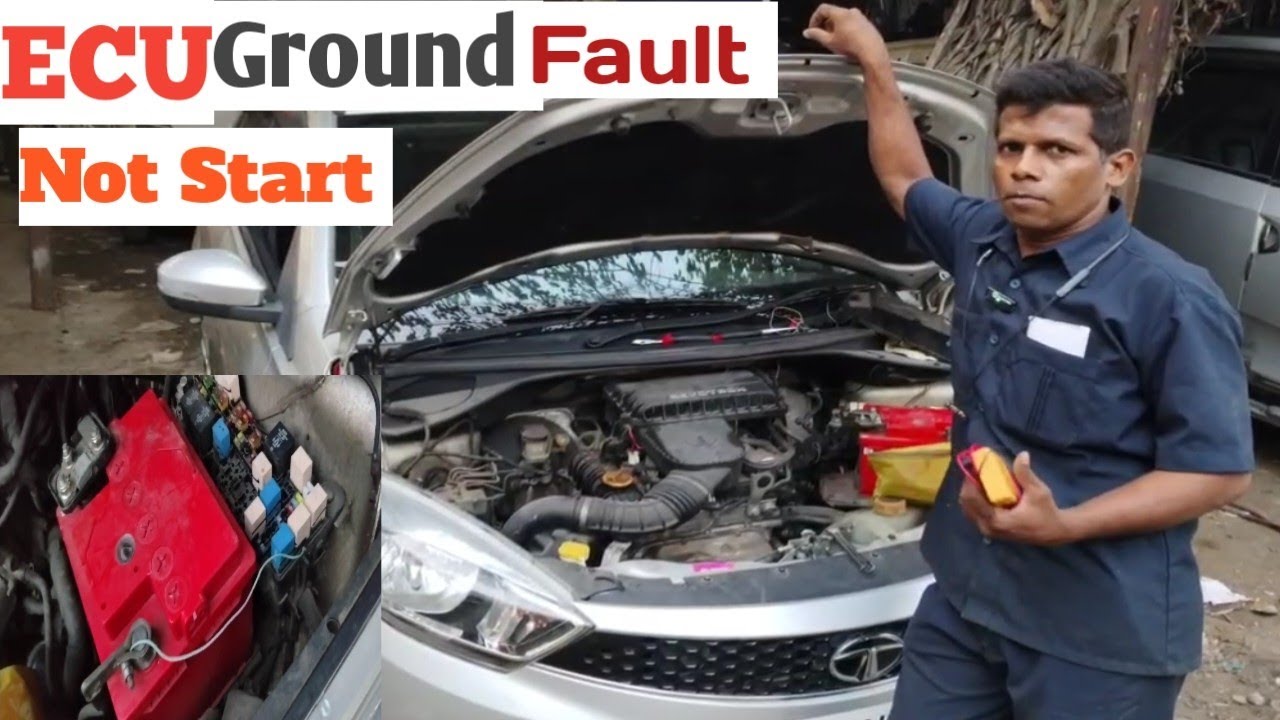 How To Diagnose Car ECU Ground Fault | No Crack No Start Tata Tiago