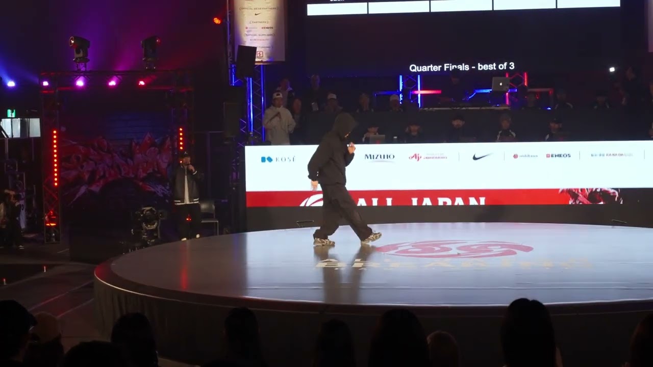 【Open BBOY TOP8】Yosh Magneteck Wave vs ISSIN | JDSF 第7回全日本ブレイキン選手権