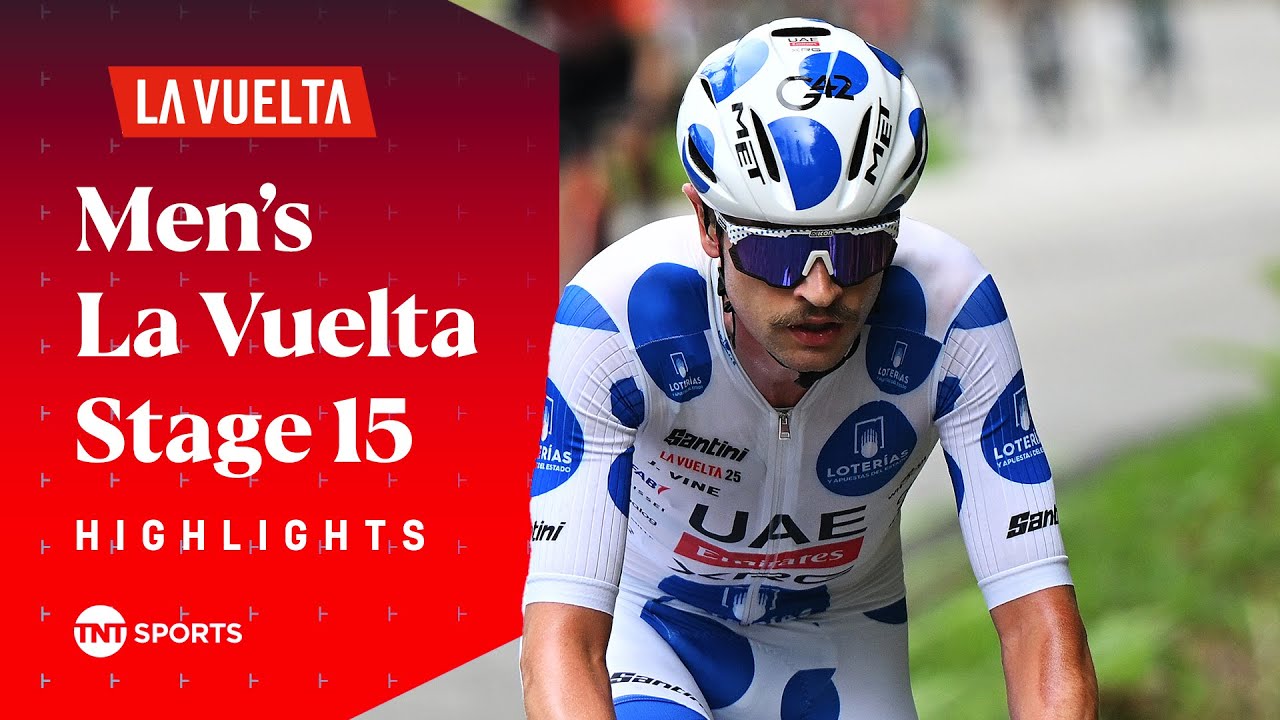TRIUMPH IN GALICIA! 🥳 | 2025 Men's La Vuelta Stage 15 Race Highlights | TNT Sports Cycling