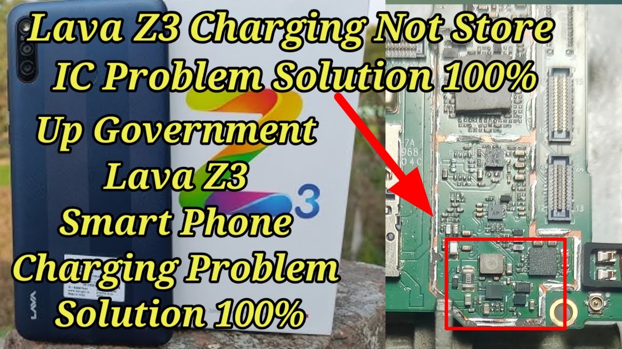 Lava Z3 Charging Not Store Problem Solution/ up Government lava z3 smart phone charging problem
