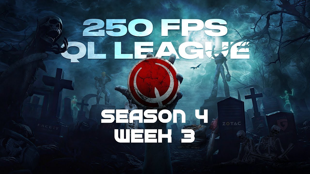 250 FPS - SEASON 4 - WEEK 3 | QUAKE LIVE | #quake #quakelive