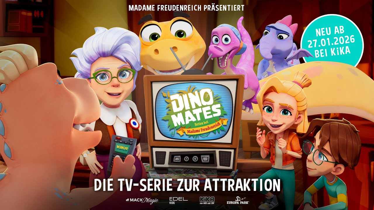 Spot: TV-Serie DINO MATES - Ab 27.01.2026 bei KiKA!
