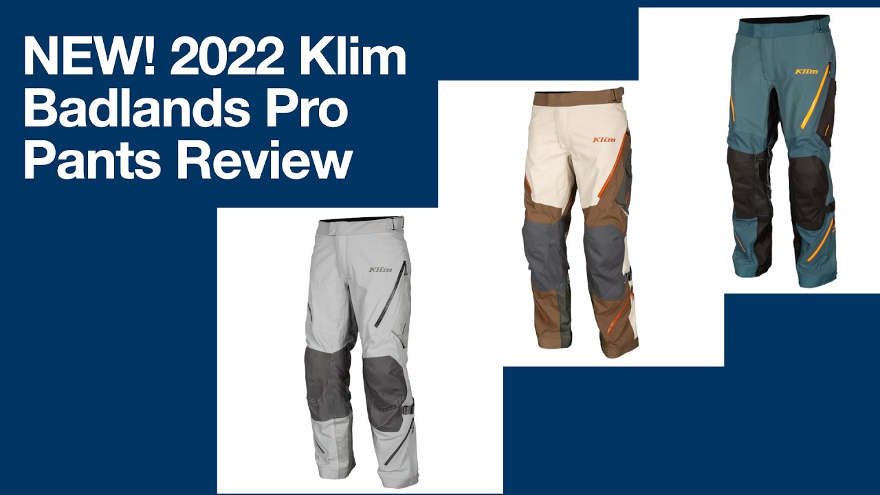 New 2022 Klim Badlands Pro Pants Quick Review!