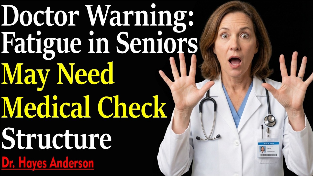 Doctor Warning: Fatigue in Seniors May Need Medical Check Structure