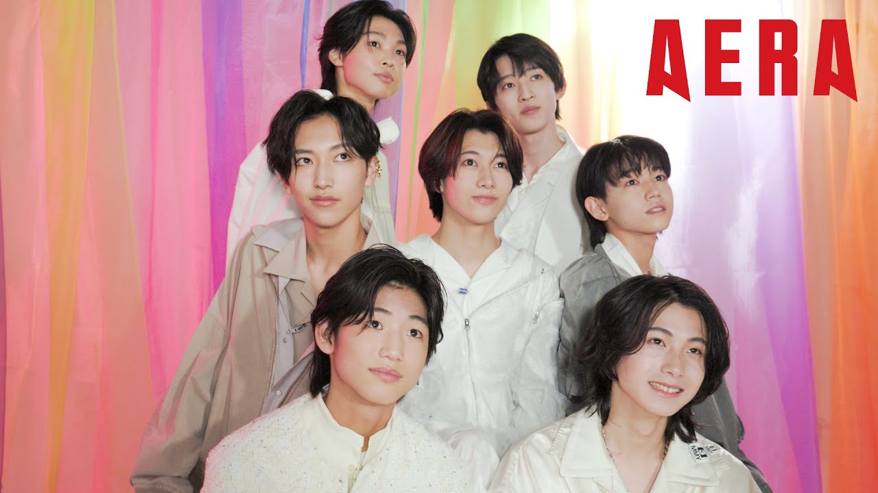 【 CLASS SEVEN × 蜷川実花 】「AERA」表紙ビハインド｜AERA 1月13日号