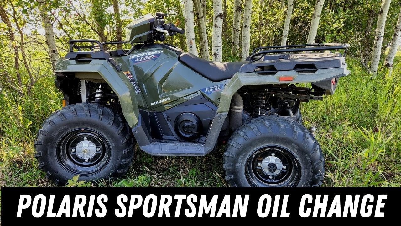 2022 Polaris Sportsman Oil Change DIY