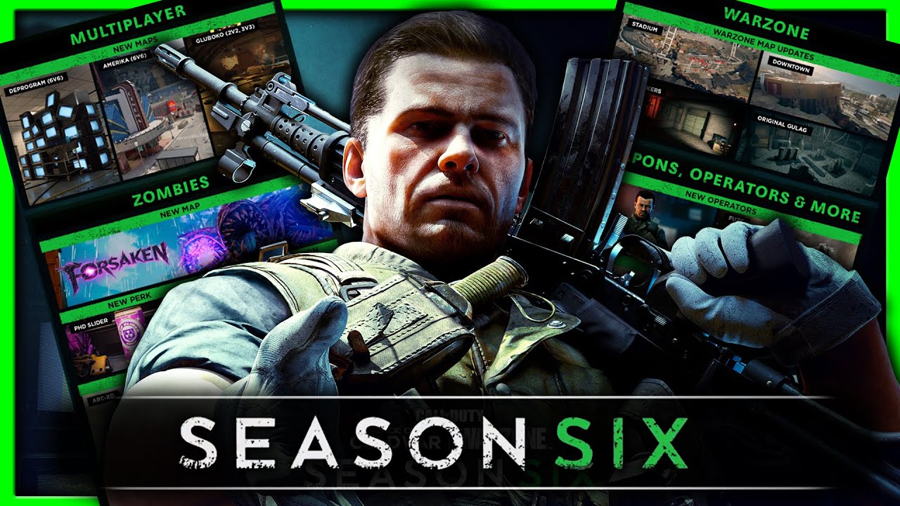 3 New Guns, Warzone Updates, New Maps & More! | (Season 6 Roadmap)