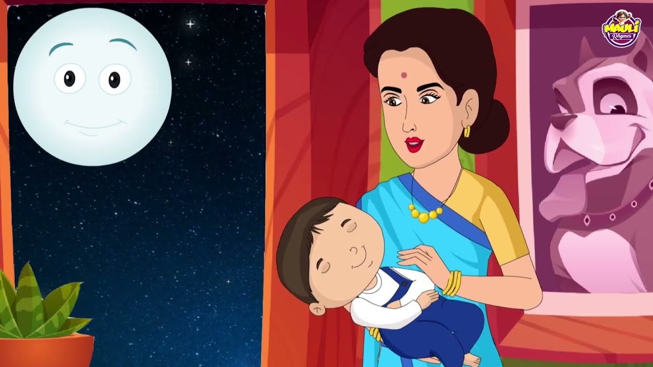 आजा निदिया रानी | Aaja Nidiya Rani Aaja | Sleeping Lori Poem | Nursery Rhymes | Lori | #cartoon