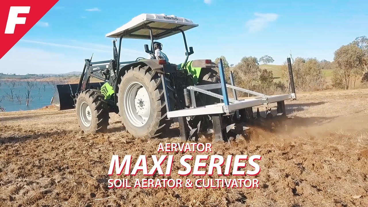 Aervator Maxi Series Soil Aerator & Cultivator