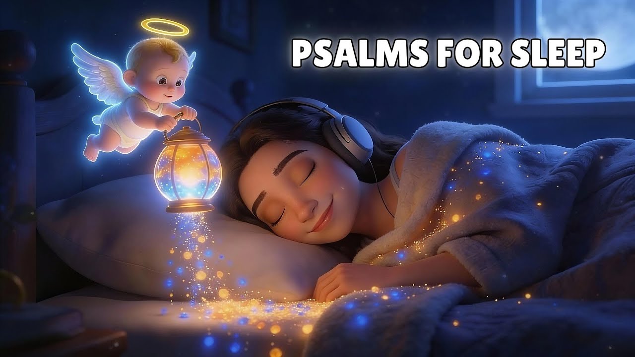 Worship While You Sleep and Feel Jesus' Peace Surround You | Psalms in Songs for Sleep 🌙✨💙