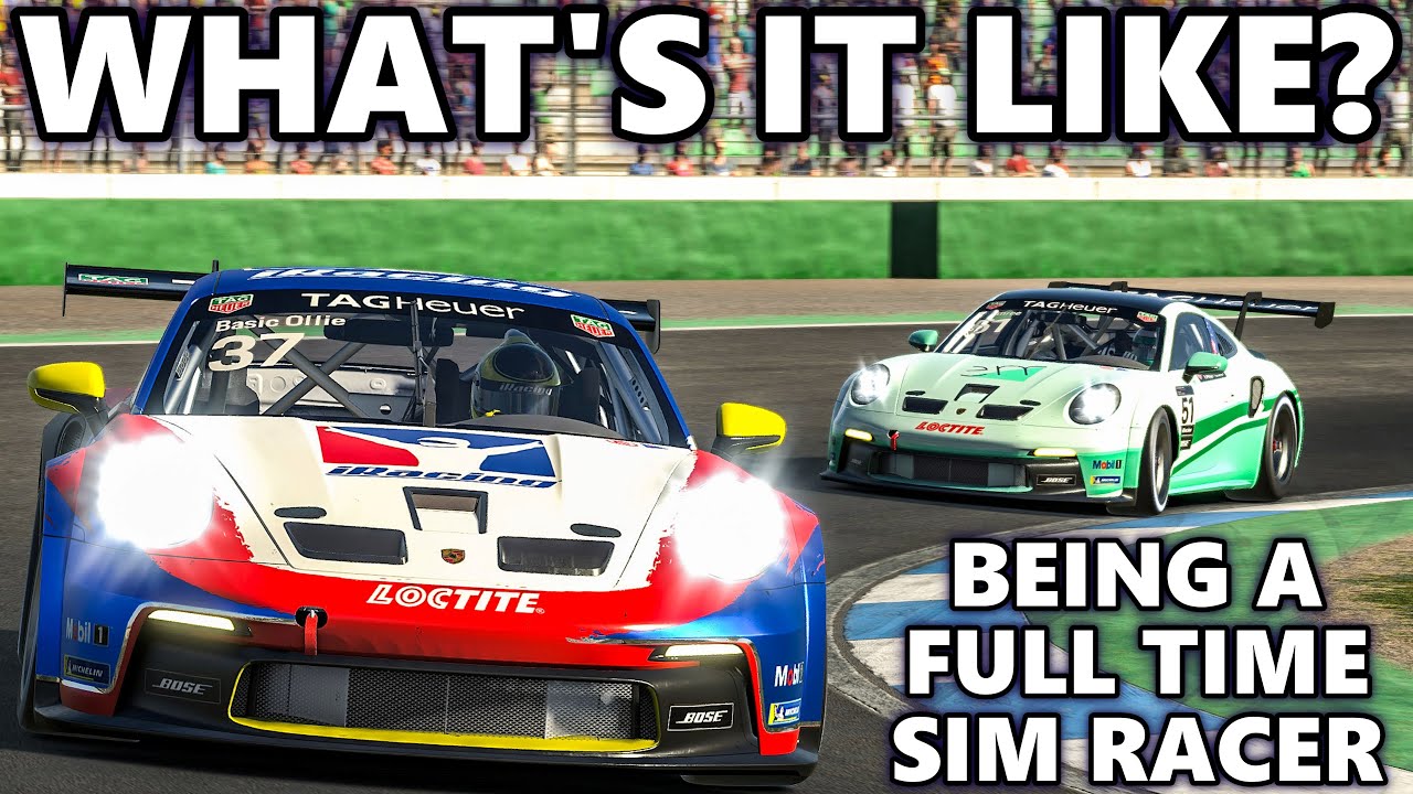 What's It Like Being A Full Time Sim Racing YouTuber? - My First Month