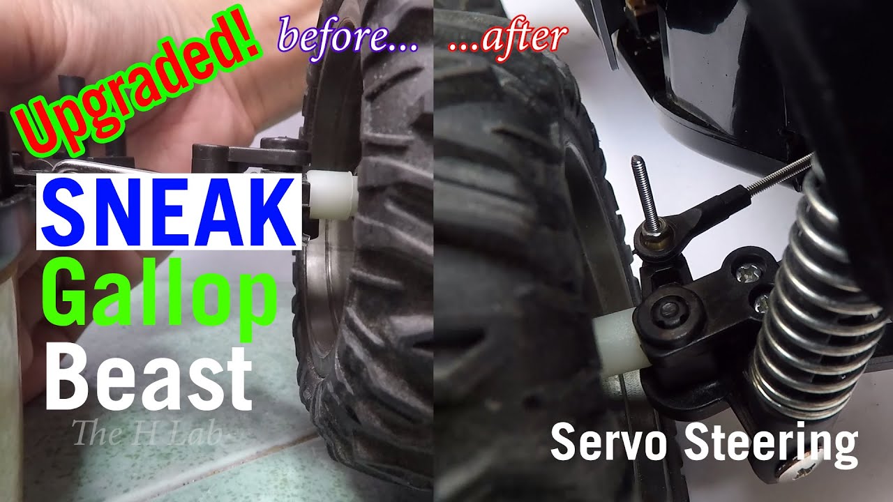 RC Car Upgraded + New steering system
