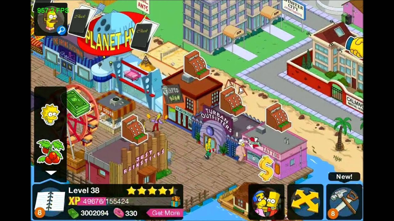 The simpsons tapped out best springfield