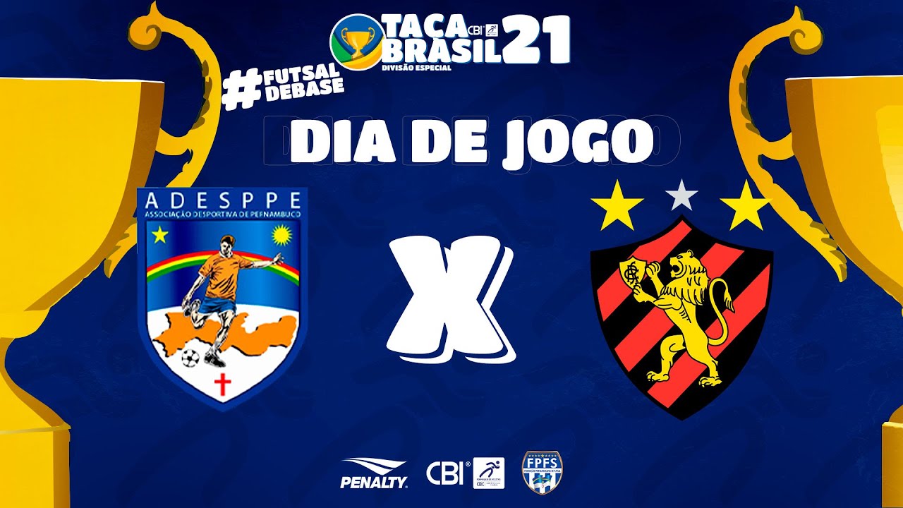 Ta&ccedil;a Brasil CBIA Sub 21 Masc. Especial | ADESPPE x Sport Club do Recife | Semifinal | Ao Vivo