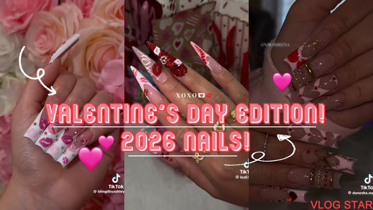 2026|| Top Trending Nail art for { VALENTINE’S DAY } nail design!