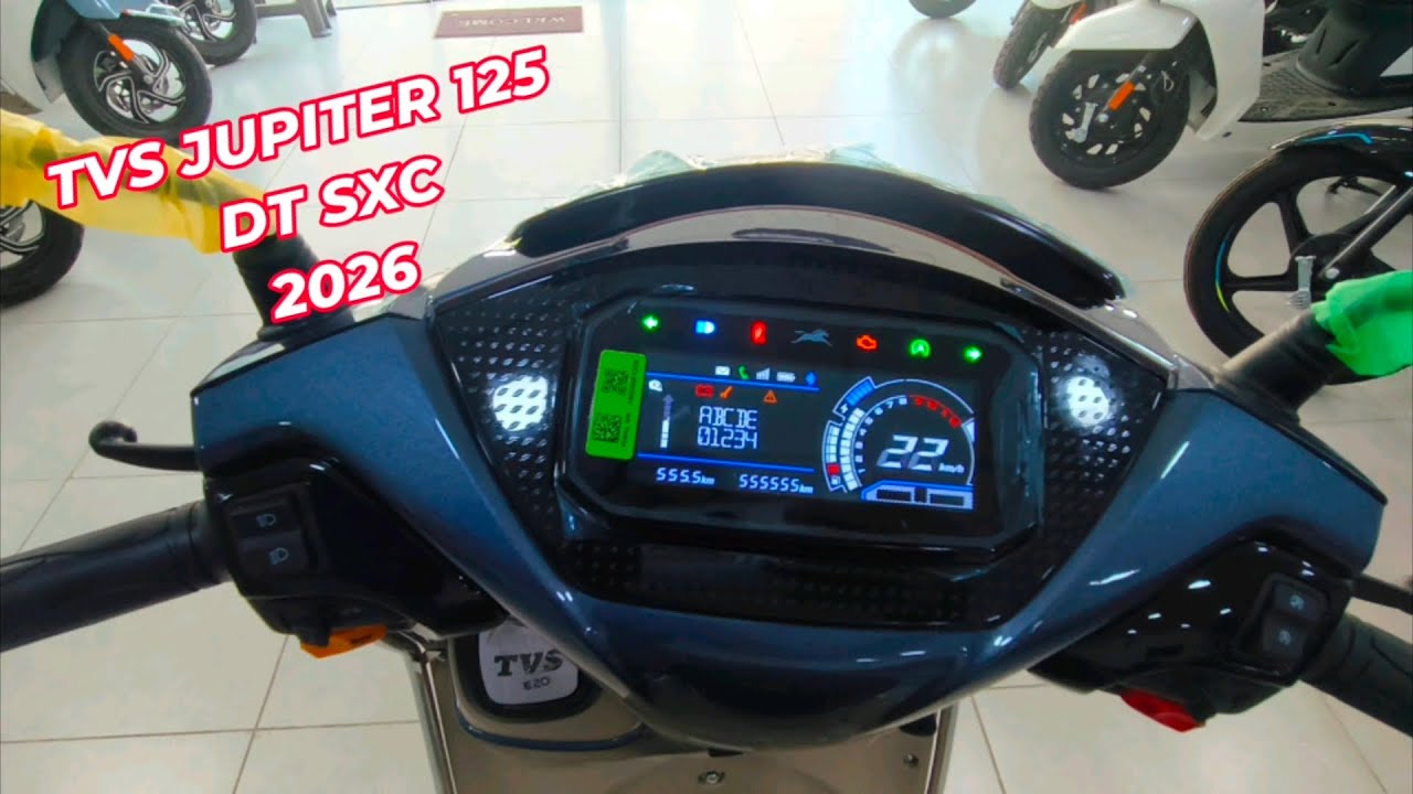 TVS JUPITER 125 DT SXC #tvs #automobile #jupiter #scooter 