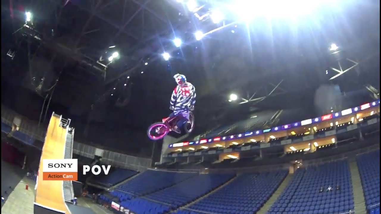 Travis Pastrana Lands World's First Aussie Roll on MTB