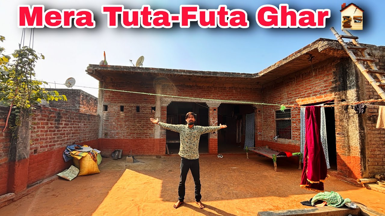 Aj Tak Kisi Ne Aisa Home Tour Nahi Dikhaya 🏚️ | Mera Tuta-Futa Ghar | Day 10 Vlog