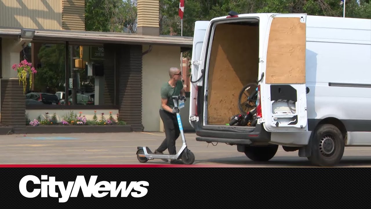 Edmonton bans e-scooters along Whyte Avenue