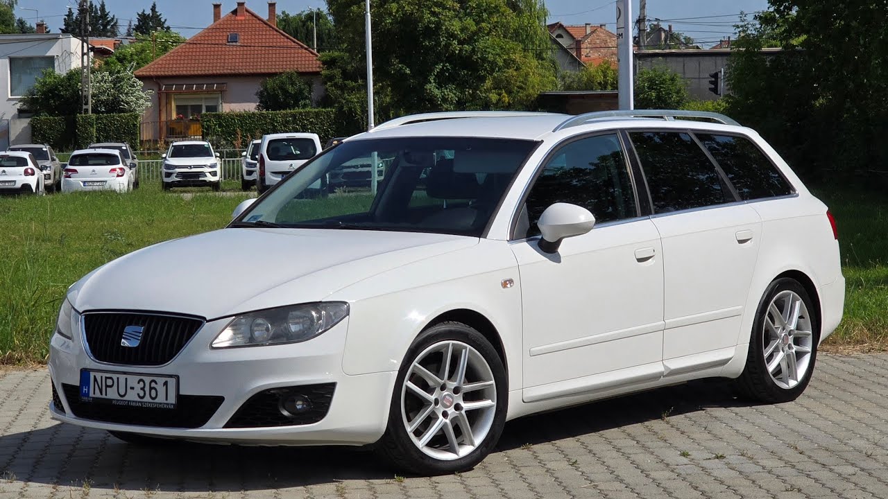2011 Seat Exeo ST Style 2.0 CR TDI 143HP Multitronic Candy White