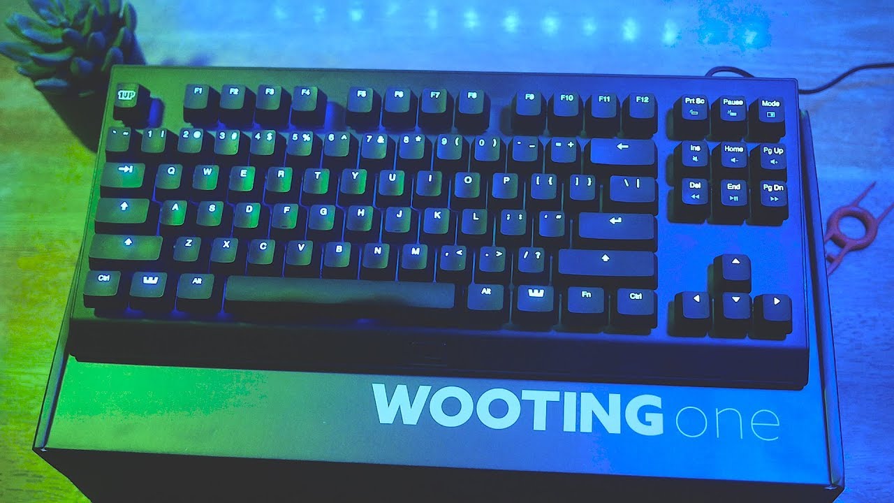 Wooting One - The  Best Gaming Keyboard For Gamers