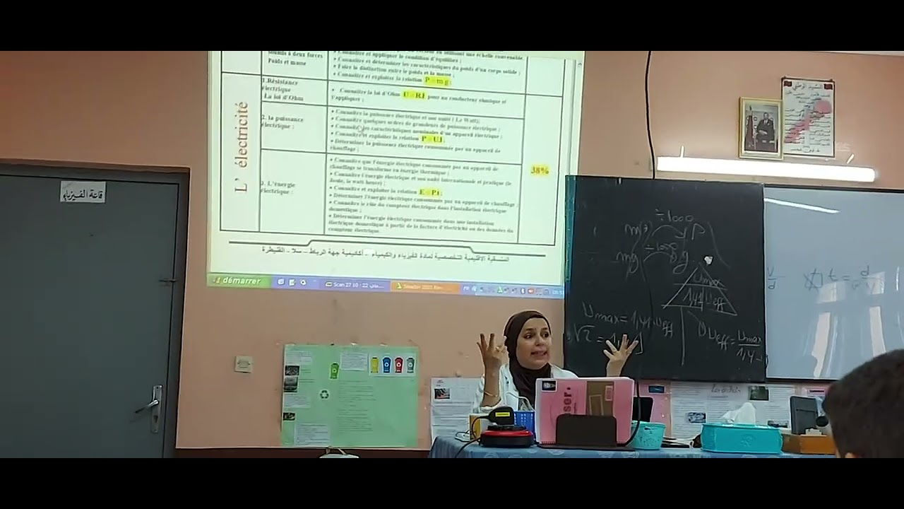 مناقشة الإطار المرجعي الخاص بمادة الفيزياء. جزء الكهرباء🥰