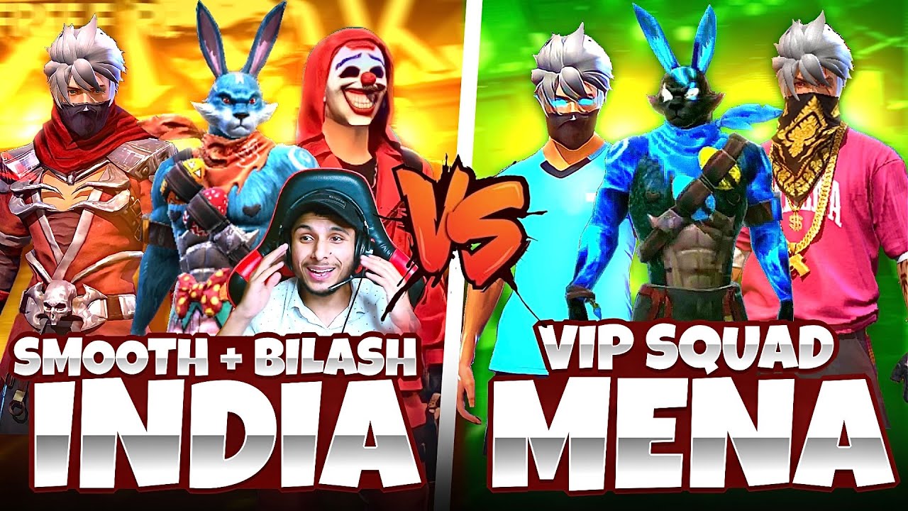 Indian White 444 + Bilash + Tagaru vs Vip Squad 🔥 || India 🇮🇳 vs Mena 🇦🇱 || #nonstopgaming