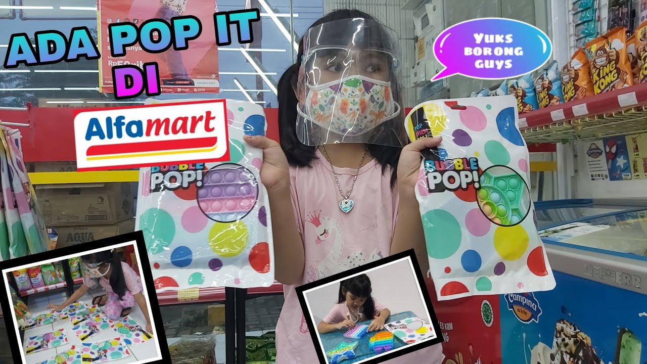 POP IT | Berburu Pop It Di Alfamart | Mainan Anak Baru Di Alfamart | Pop It yang Viral ada di Alfa