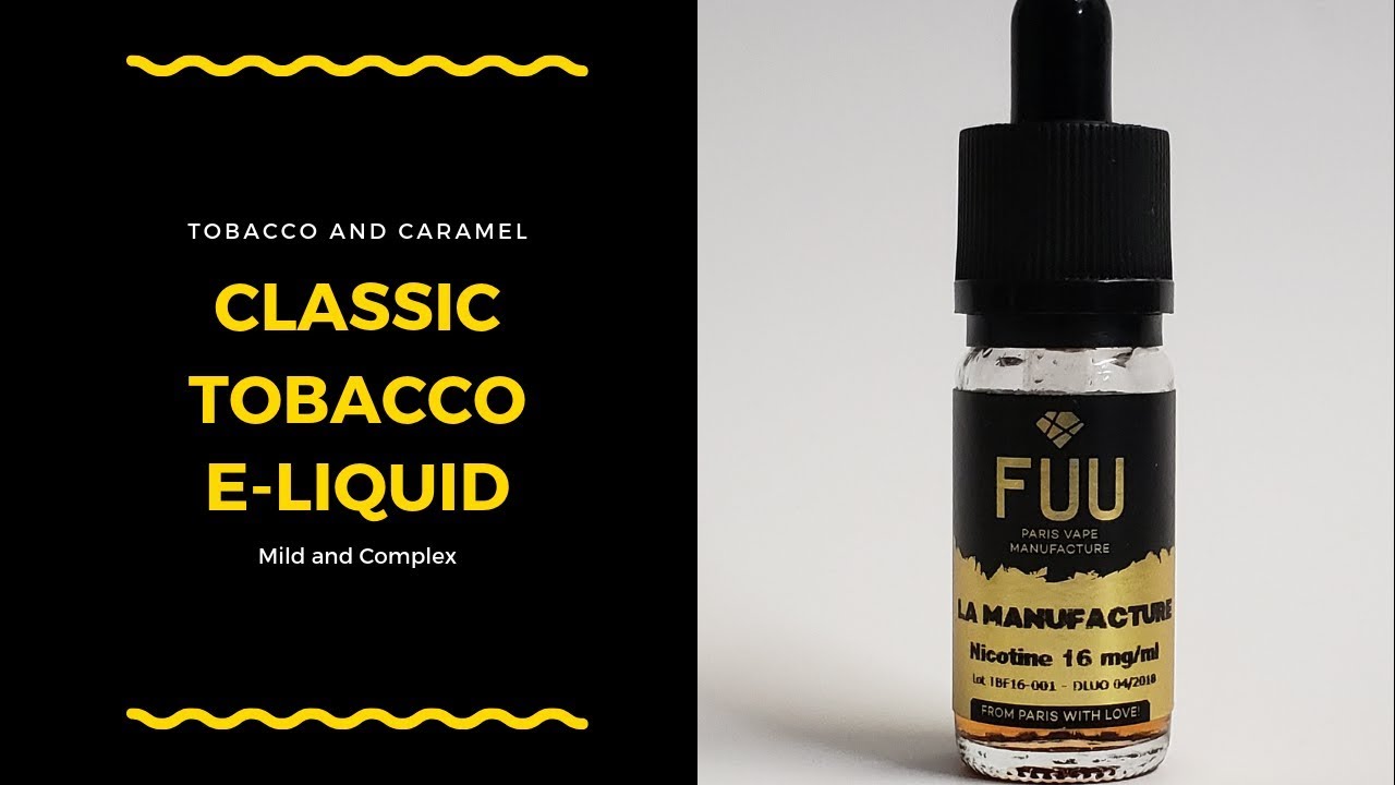 La Manufacture by Fuu - Light Caramel Tobacco E-Juice