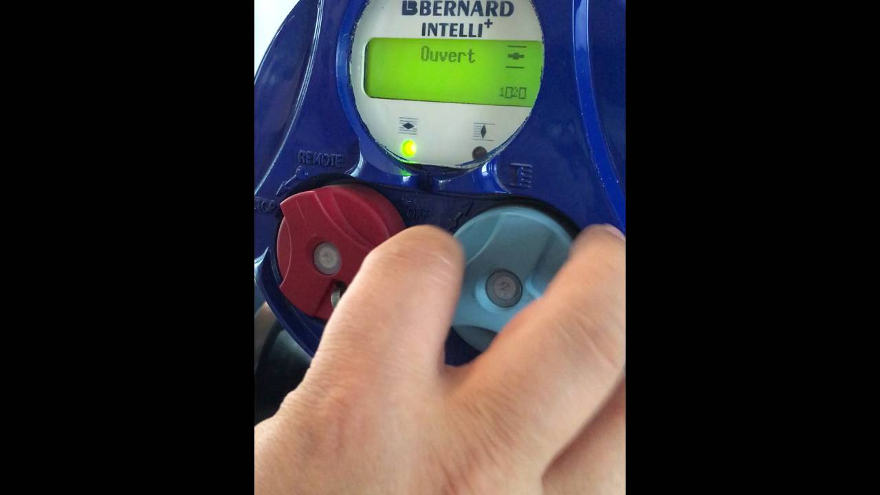 Language setting INTELLI BERNARD CONTROLS