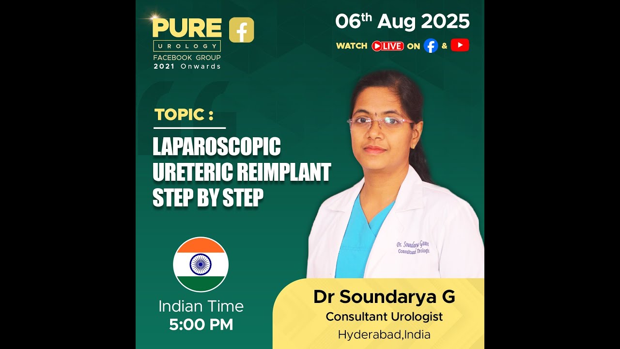 Laparoscopic Ureteric Reimplant - Step by step