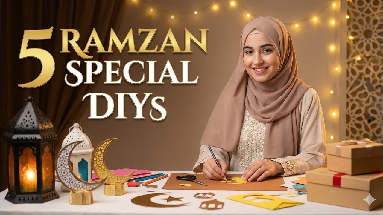 5 Ramzan craft ideas  \ Diy Ramzan