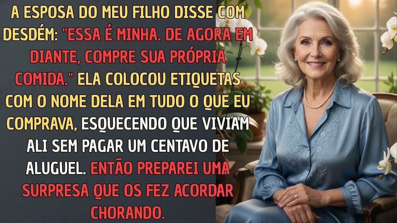 Minha nora disse: 