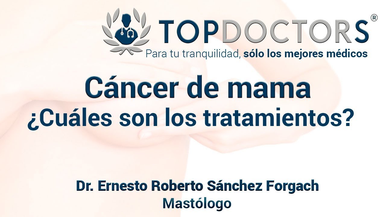 Tratamientos para el cáncer de mama ¿Cuáles son las opciones?