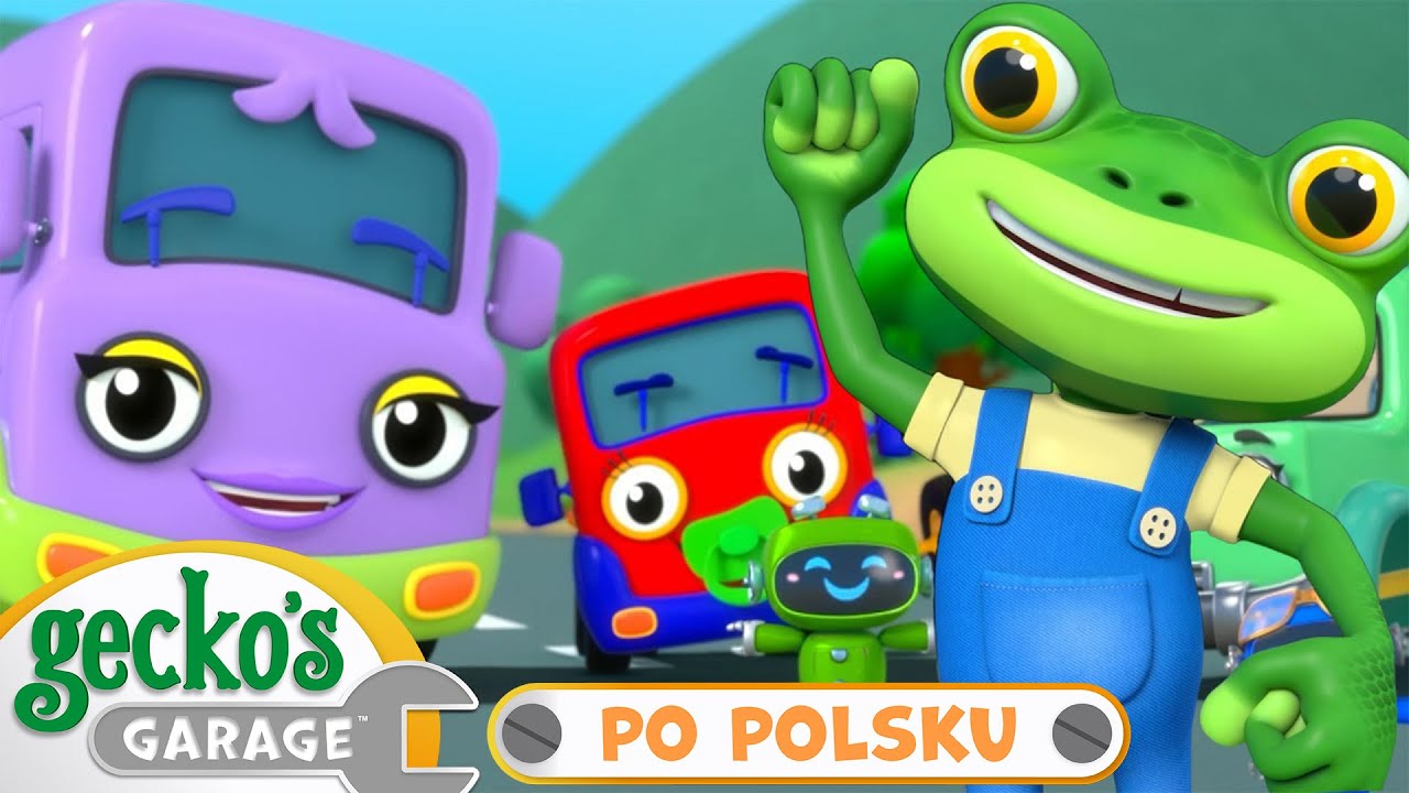 Mama Tirki ratuje ekipę | Warsztat Gekona | Bajka dla dzieci po polsku | Pojazdy dla dzieci