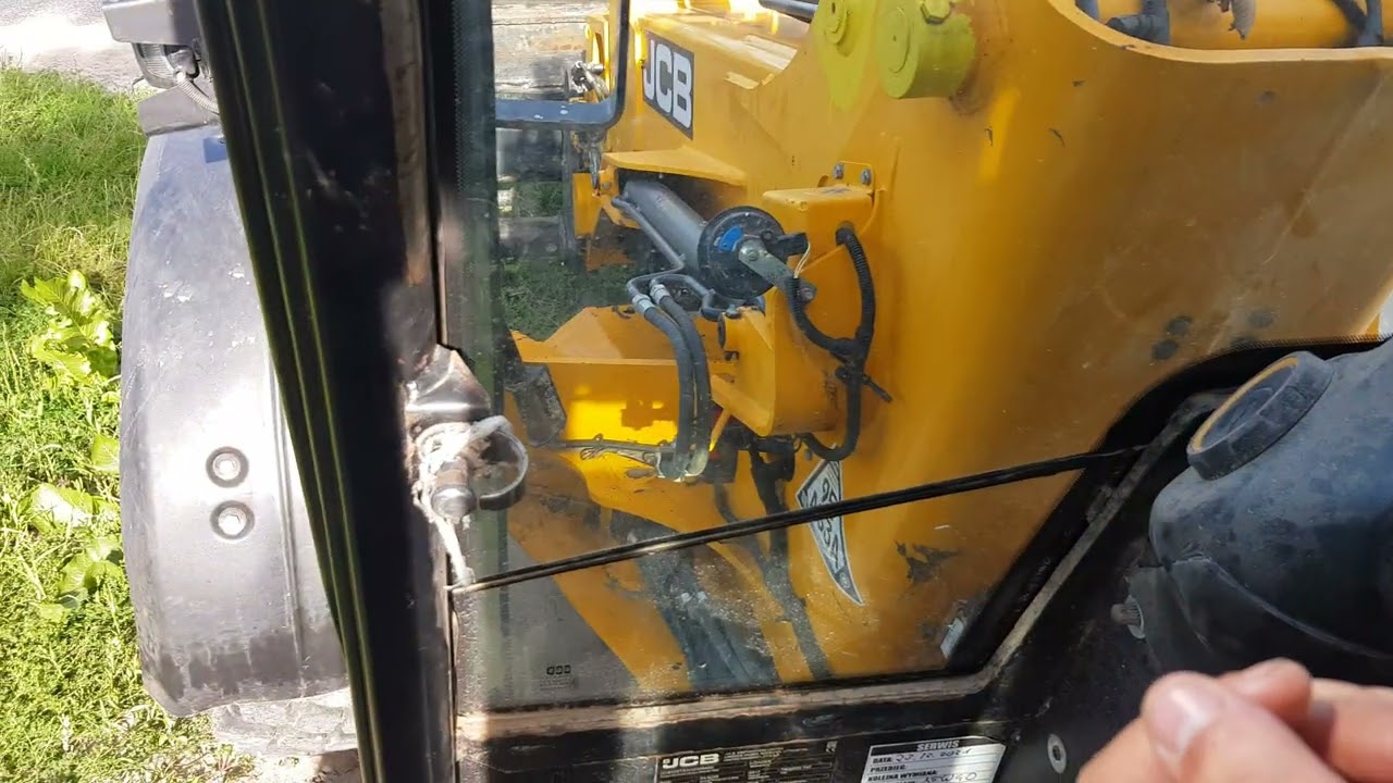 ANGIELSKA ROLNICZA OKAZJA...JCB TM320 T4F  KUPIONA W CIEMNO