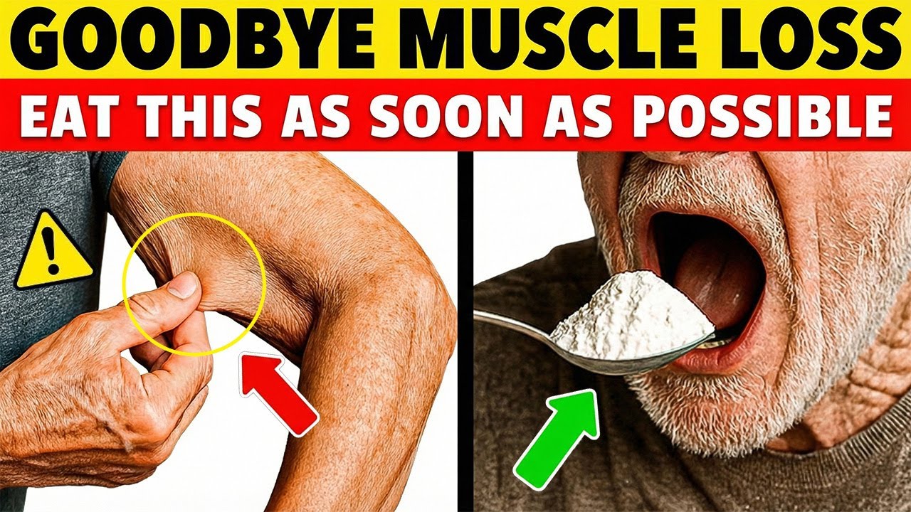 SENIORS, YOUR MUSCLES Are Disappearing Without THIS One Food | Senior Health Tips