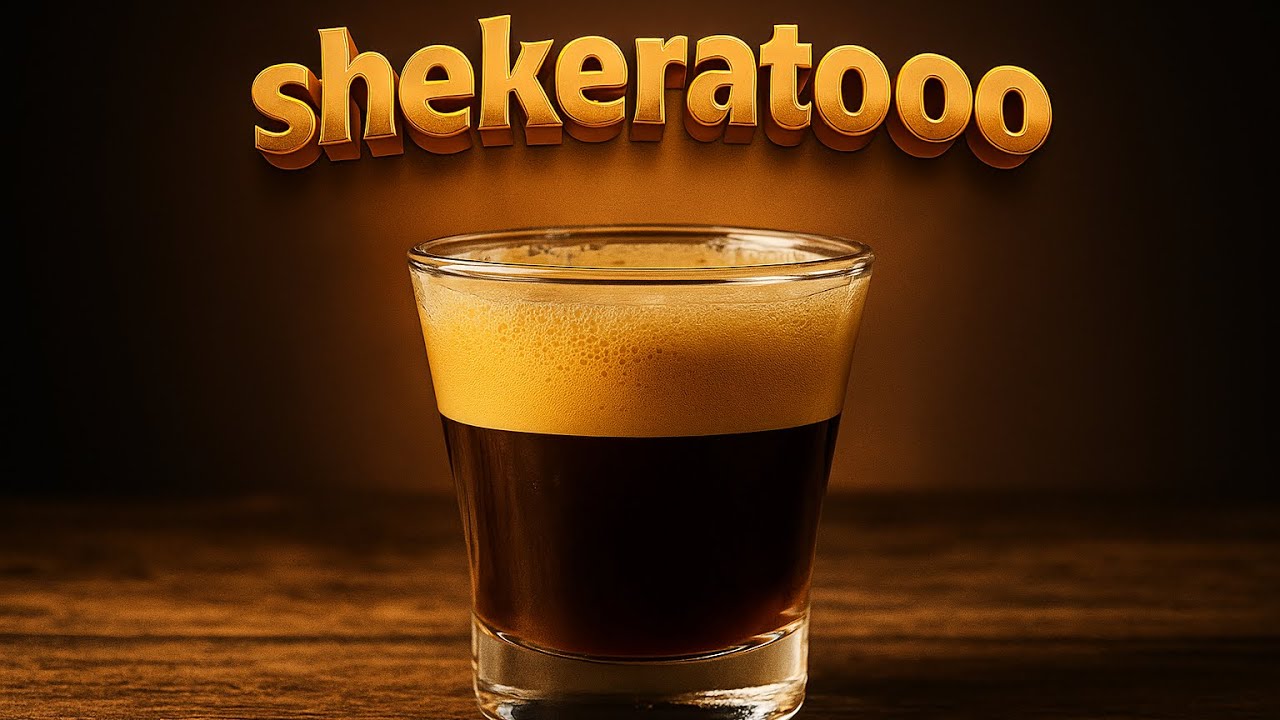 How to Make Shekerato | Authentic Italian Iced Espresso Recipe ✅